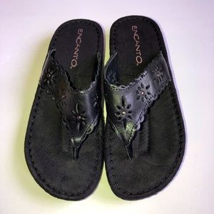 NEW Sandals Black Encanto Sz 6 Women’s